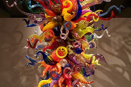 Photo of Chihuly glass work